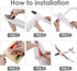 1PC 39 inch TOYANDONA Foam Glider Airplane, Large Throwing Glider Planes Lightweight Outdoor Flying Glider Airplane