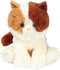 WEGEDU Tabby Kitten Cat Stuffed Animal - Calico Kitty Plush Toy for Kids and Babies, 14.6 inches, Bedtime Gift
