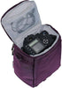 Navitech MBP667 Purple Baby Monitor and Camera Carry Case Bag Compatible With Motorola Connect with Shoulder Strap