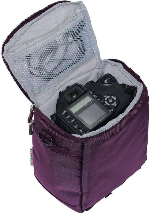 Navitech 5000 Purple Baby Monitor and Camera Carry Case Bag Compatible With BT Video Baby Monitor