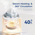 Warmer,10-in-1 Bc Babycare Bottle Fast Baby Milk Warmer with Smart Temperature Control, Rotating Heating, Bottle