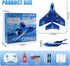 Toys,2.4GHz 6-axis RC Water Plane,RC Airplane for Water Land and Air, Remote Control Airplane Flying Fighter Gyro