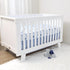 3 Set The Peanutshell Piece Nautical Patch Baby Crib Bedding Boy, Baby Blanket Quilt, Fitted Crib Sheets for Boys, Navy