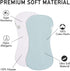 Muslin Burp Cloths for Baby Organic Extra Soft Absorbent Burping Cloths for Boys Girls 10 Pack Spit Up Rags