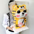 Tiger Micro Building Blocks Set - Big Wild Animals Mini 3D Building Toy Brick Safari Set for Children Aged 6+