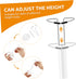 Toddmomy 2Pcs White Doll Stands, Doll Display Stand Bracket Support for Kids Accessories (25cm)