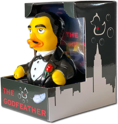 The Godfeather - Floating Rubber Ducks - Collectible Bath Toy Gift for Kids & Adults of All Ages