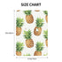 Hcpwzrf Pineapple Baby Car Seat Cover & Nursing Cover - Breathable Stretch Multi-Use Cover for Breastfeeding, Stroller