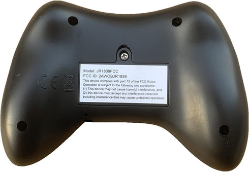 JR1839 Black 2.4G Bluetooth Remote Control for Kids Ride On Car, Replacement Parts for Electric Car