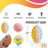 Sibucor 134 Pcs Pop Party Favors for Kids Easter Basket Egg Fillers, Fidget Treasure Box Toys, Classroom Prizes, Pinata