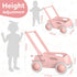 WyfKyd Wooden Baby Walker, Push and Pull Learning Walk Toys for Infants to Toddler, Walker with Wheels for Boys Girls