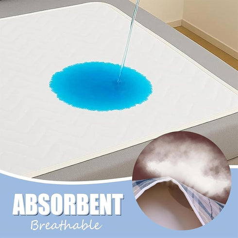 Dovbuqu 2 27.5 35.5 inch PCS Waterproof Mattress Pad, Bed Pads Washable Waterproof, Reusable Pads and Bed Pads