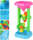 Alipis Sand Wheel Beach Toy - Water Sifting Funnel and Hourglass Toy for Summer Beach Fun
