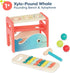 B. toys- Xylo-Pound Whale, Musical Instrument with Hammer & Balls for Developmental Play for Toddlers 1 Year+
