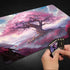 Premium Stitched MTG Playmat with Zones and Non-Slip Rubber Backing - TCG Play Mat for MTG and Card Games