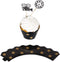 Fun Express Movie Night Cupcake Collars with Picks, Pack of 100