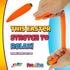 JA-RU Stretchy Banana Toy, Squishy Carrot Toy, & Jumbo Gummy Bear Toys for Kids, Slow Rising Fidget Stress Relief