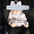 SHEHARUHI 2 Pcs Baby Head Support Band for Stroller Car Seat Pillow Support Head Holder Belt for Kids Children Toddler