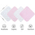 Softan Baby Washcloths, 24 Pack - Extra Soft & Ultra Absorbent Baby Towels, 9x9 Flamingos, Gentle on Sensitive Skin