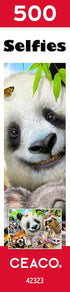 Ceaco 500 Piece Jigsaw Puzzle - Selfies - Panda & Friends