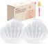 ZCBB 2 PCS Silicone Breast Milk Collectors for Breastfeeding2.5oz/75ml Silicone Hands Free Breast