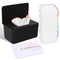 54 Packs Flannel Reusable Baby Wipes Cloth Wipes with Black Upgraded Wipes