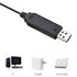 Smays Charger for Carrera Mario Kart Remote Control RC Car Battery, 3.7V USB Charging Cable 2-Pack