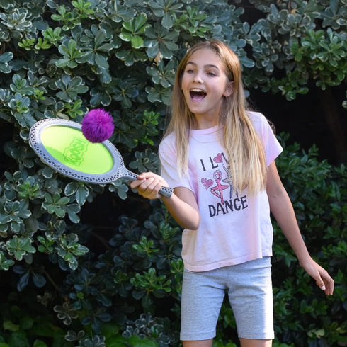 Koosh Double Paddle Playset - Paddles and Ball for Added Koosh Fun, Fidget Toy for Ages 6+