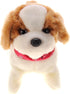 PowerTRC Cute Somersault Little Puppy | Pet Toy Dog Barks, Sits, Walk, and Flips