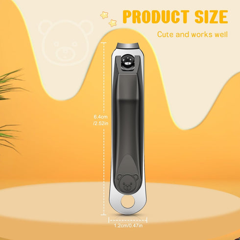 Trimmer, FVION Baby Nail Clippers - Stainless Steel Kids Nail Clippers Small Jaw Children Fingernail Clippers