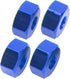 Metal 12mm Wheel Hex Hub Drive Adapters with Pins Screws for 1/10 Arrma Senton Granite Typhon