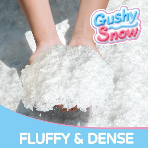6 GushySnow Latex Material Creativity Sensory Bin Filler Toy Ice Cream Cone Cake Cup Sensory bin for Preschool Girl boy