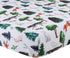 Jola's House 4 Pack Set Woodland Forest Animals Wood Neutral Unisex Fitted Baby Crib Sheets for Baby Boys or Girls