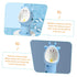 ORFOFE Potty Training Urinal for Boys with Height Suspension Hook Anti-Splash Design Cute Cartoon Pinwheel Target