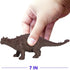 Kids 12 Pack Jumbo Plastic Dinosaur Figures Toys, 7 Inch STEM Educational Realistic Playset for Boys Girls Toddlers