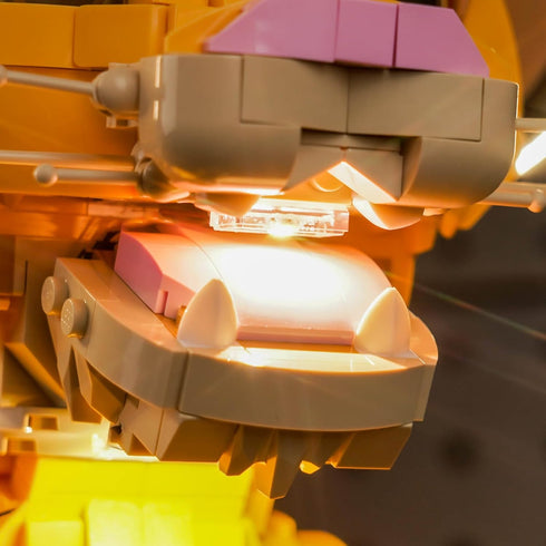 Upgraded LED Light Kit for Lego Young Simba, Remote Control Version Compatible with Lego 43247