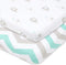 Joey + Joan Pack and Play Sheets Fitted Compatible with 4moms Breeze