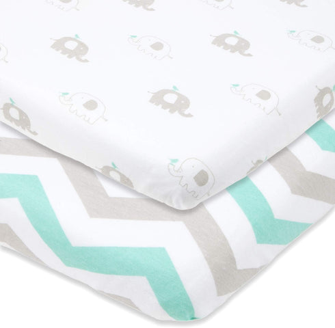 Cuddly Cubs Fitted Pack and Play Playard Sheets Compatible with Graco Pack