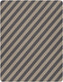 Pigsaly 27x39 Inch Crib Sheets Chocolate Balck Striped Baby Sheet for Standard Crib Mattress Boys Girls Toddler Bed