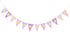 WAWOO Highchair Banner - Purple Sun Flag Banner, Hanging Bunting Banner, Birthday Party