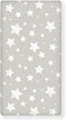 Winpema White Cute Stars Fitted Crib Sheet Stars Baby Crib Sheet Fit Standard