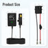Power Wheel Charger 12 Volt with 12 AWG Wire Harness Connector for 12V Power Wheel Fisher Price Battery Power Wheel Ride-on Toys