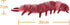 Apricot Lamb Insect Toys Plush Devil Centipede, Soft Cuddly Stuffed Animal Perfect for Kids 11.8 Inches
