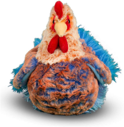Douglas Henrietta Blue Lace Hen Plush Stuffed Animal Chicken