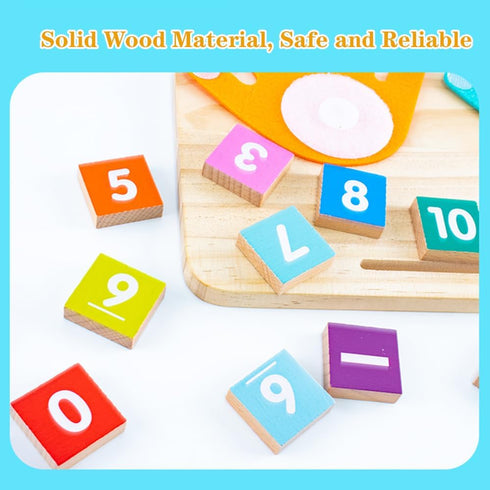 HONGID 3 4 5 2-4,Educational Counting Montessori Toys for Year Old,Preschool Learning Toys for Toddlers age Math