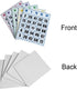 Yuanhe Jumbo Bingo Game Cards - 50 Pack Easy Read Bingo Set for Kids Party, School, Family Gathering