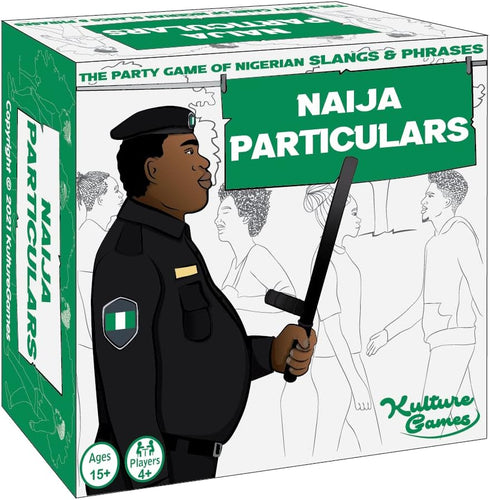 Kulture Games Naija Particulars | The Party Game of Nigerian Slangs &