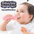 VKTEN 3-24 Bunny Baby Rattle Toy with Light & Sound Interactive Teething & Sensory Toy Ideal Easter Basket Stuffer