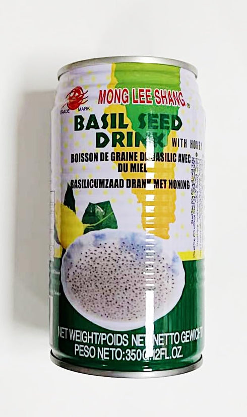 Generic 12 OZ, Pack 6 Mong Lee Shang Basil Seed Drink with Honey, FL