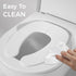 FOOYOO Foldable Toddler Toilet Seat | Portable Potty Training Seat for Travel & Home, Non-Slip, Fits Most Toilets, Easy
